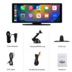 Junsun Drathlos Apple Carplay Android Auto 4K 10.26-Zoll Display - Imagen 9
