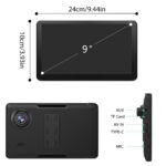 Junsun Drathlos Apple Carplay Android Auto 9-Zoll Display Rückfahrkamera - Imagen 4