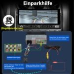 Junsun Drathlos Carplay Android Auto RDS mit Rückfahrkamera 1Din - Imagen 6