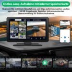Junsun Drathlos Apple Carplay Android Auto 9-Zoll Display Rückfahrkamera - Imagen 8