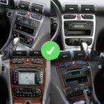 Junsun Radio für Mercedes W203 Facelift Carplay Android Auto & Navigation - Imagen 4