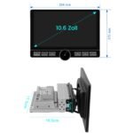 Junsun Universal 1DIN Android Radio Carplay Navi RDS DAB+ 4G LTE GPS - Imagen 3