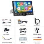 Junsun Universal 1DIN Android Radio Carplay Navi RDS DAB+ 4G LTE GPS - Imagen 11