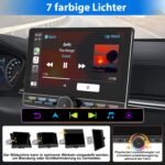 Junsun Universal 2DIN Android Radio Carplay Navi RDS DAB+ 4G LTE GPS - Imagen 2