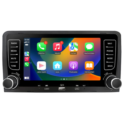 Autorradio Android Junsun para Audi A3 8P con CarPlay y Android Auto