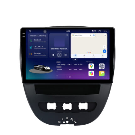 Autorradio Android Junsun pantalla 2K para Peugeot 107 Citroën C1 Toyota Aygo X9