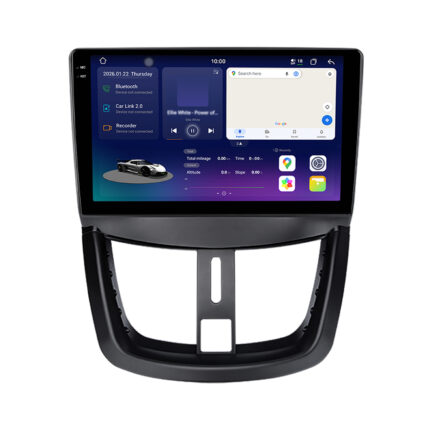 Autorradio Android Junsun con pantalla 2K para Peugeot 207 con CarPlay y Android Auto