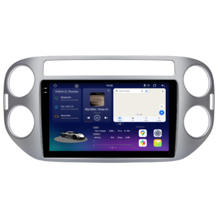 Autorradio Junsun con pantalla 2K para VW Tiguan 5N con CarPlay y Android Auto