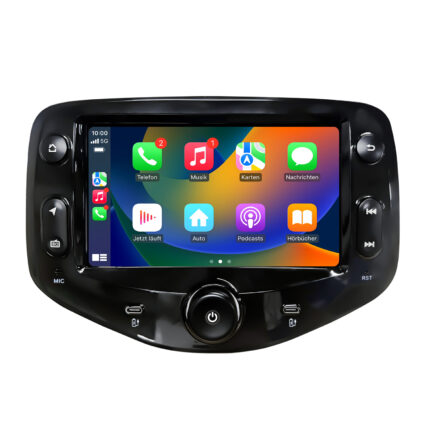Autorradio Junsun para Peugeot 108, Citroën C1 y Toyota Aygo con CarPlay y Android Auto