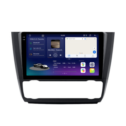 Autorradio Junsun con pantalla 2K para BMW Serie 1 E81 E82 E87 E88 con CarPlay