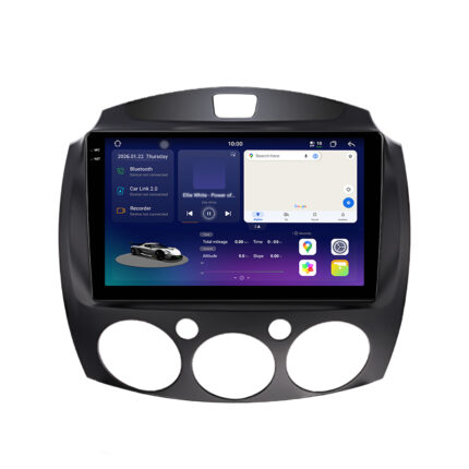 Autorradio Android Junsun con pantalla 2K para Mazda 2 con CarPlay y Android Auto