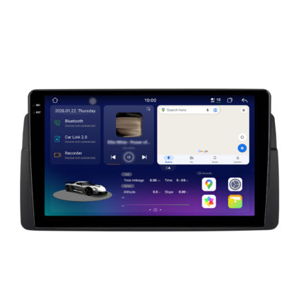 Autorradio Junsun con pantalla 2K para BMW Serie 3 E46 con CarPlay y Android Auto