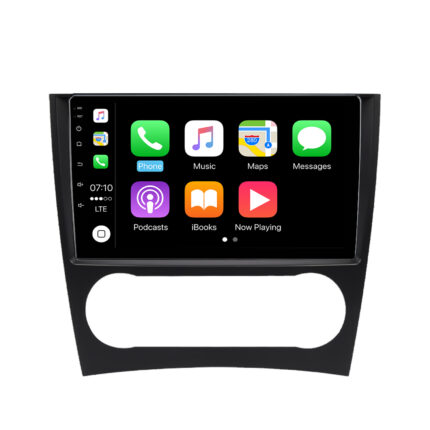 Autorradio Android Junsun 256GB DAB+ para Mercedes Clase C W203 facelift