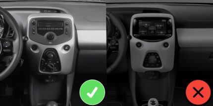 Junsun Autorradio Pantalla 2K para Peugeot 108 Citroën C1 Toyota Aygo CarPlay Android Auto X9