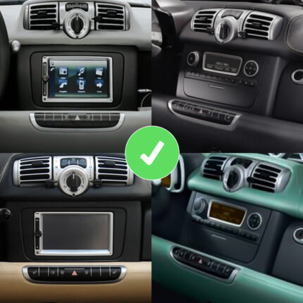 Autorradio Smart 451 Fortwo CarPlay Android Auto GPS DAB+
