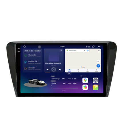 Junsun Autorradio Pantalla 2K para Skoda Octavia II III CarPlay Android Auto X9