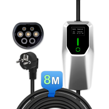 Cargador EV Coche Eléctrico Cable Tipo 2 6-32A 3,5kW 7kW 11kW 22kW