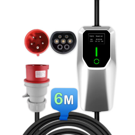 Cargador EV Coche Eléctrico Cable Tipo 2 6-32A 3,5kW 7kW 11kW 22kW