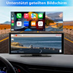 CarPlay Inalámbrico Apple Android Auto 4K Pantalla 10.26 Pulgadas Cámara Ajustable