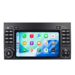 Autorradio Mercedes W169 W245 W639 CarPlay Android Auto Navegación GPS
