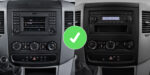 Junsun Autorradio 256GB para Mercedes Sprinter 906 Crafter CarPlay Android Auto