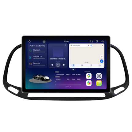 Junsun Autorradio Pantalla 2K para Fiat Doblo CarPlay Android Auto Navegación y Bluetooth X9/X9 Plus