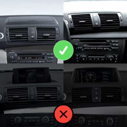 CarPlay Inalámbrico BMW Serie 1 E81 E82 E87 E88 sin Pantalla Bluetooth Navegación