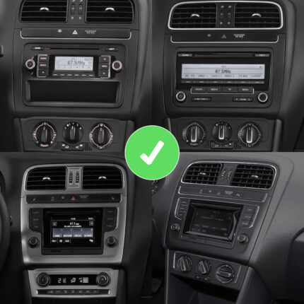 Autorradio VW Polo 5 6R 6C Carplay Android Auto GPS Bluetooth DAB+