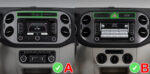 Junsun Autorradio Linux para VW Tiguan 5N CarPlay Android Auto Bluetooth