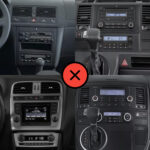 Autorradio VW Golf 5 6 Polo 6R Touran Tiguan Skoda CarPlay Android Auto Bluetooth Navegación RDS
