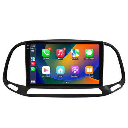 Autorradio Fiat Doblo CarPlay Android Auto Navegación GPS Bluetooth
