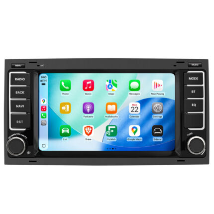 Autorradio VW Touareg I II CarPlay Android Auto GPS Navegación Bluetooth