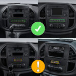 Autorradio Mercedes Vito W447 CarPlay Android Auto Bluetooth Navegación GPS