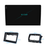 Junsun Autorradio Pantalla 2K para Fiat 500 2016-2019 CarPlay Android Auto X9