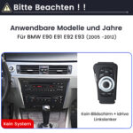 Junsun CarPlay para BMW Serie 3 E90 E91 E92 E93 Bluetooth Android Auto