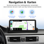 Junsun CarPlay para BMW Serie 3 E90 E91 E92 E93 Bluetooth Android Auto