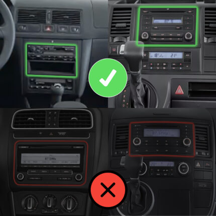 Junsun Autorradio Linux 7" para VW Golf 4 Passat B5 Polo 9N 9N3 CarPlay Android Auto Bluetooth – 2